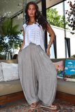 Tasha Damask Bloom Pant Mocha